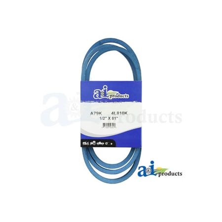 A & I Products Aramid Blue V-Belt (1/2" X 81" ) 12.2" x6" x1.8" A-A79K